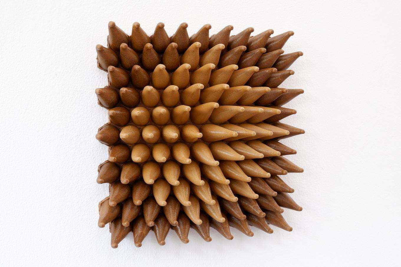 Radiant Sprouts | Herschel Shapiro | Generative Relief Sculpture