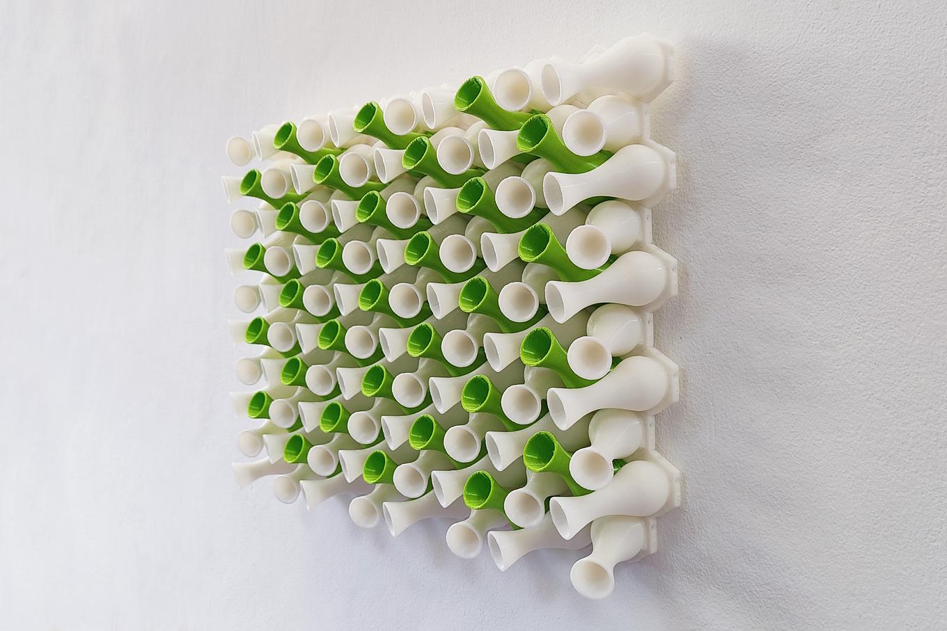 Ogre Ears | Herschel Shapiro | Modern Geometric 3D Wall Art