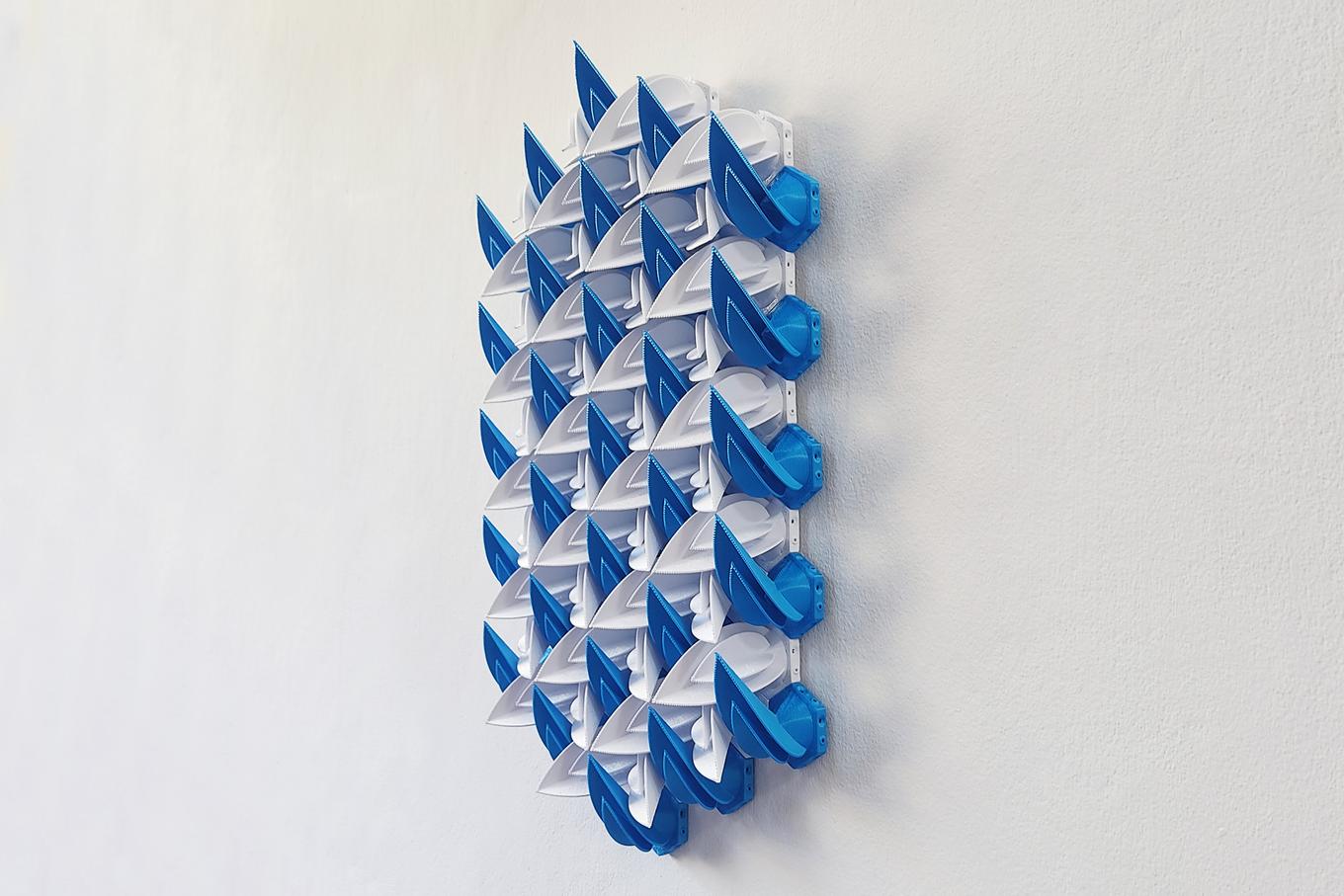 Snow Shards | Herschel Shapiro | Geometric 3D Wall Art