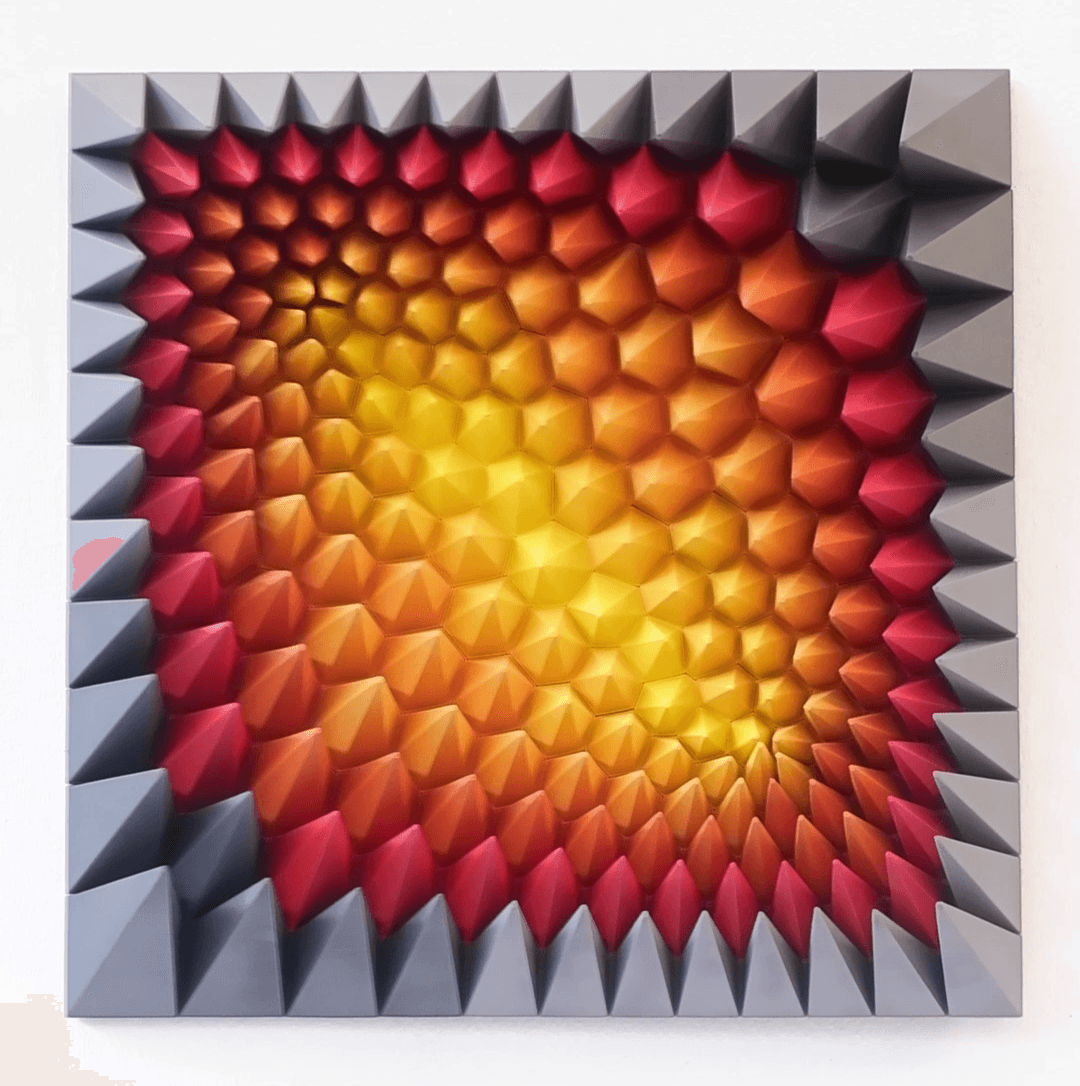 Volcano | Herschel Shapiro | Parametric Wall Sculpture