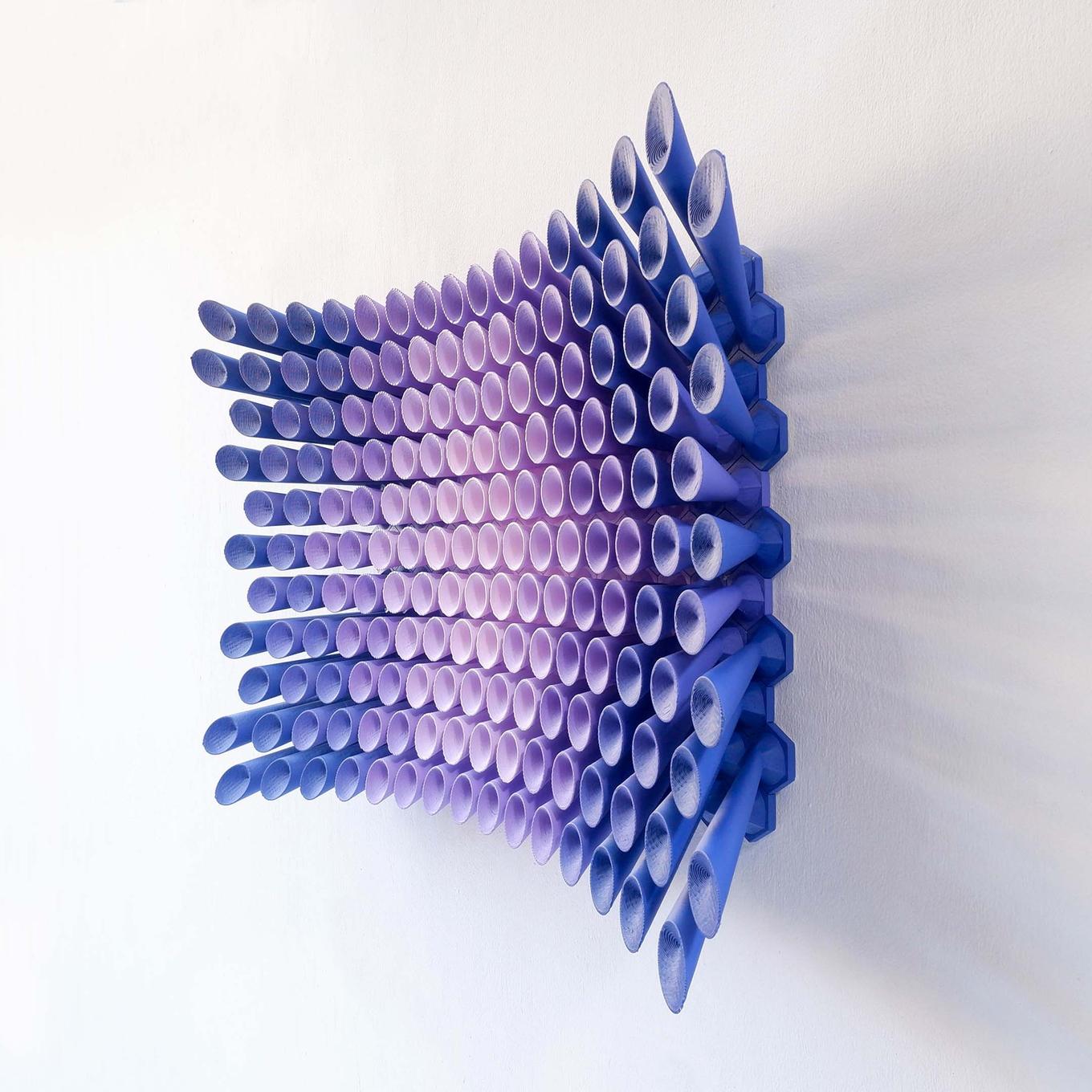 Time Warp | Herschel Shapiro | Modern Dimensional 3D Wall Art Mosaic 