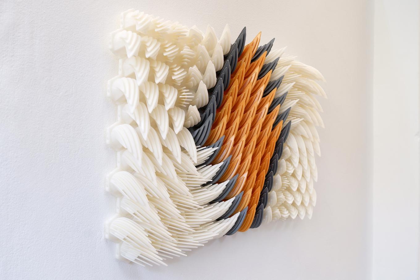 Turbulence | Herschel Shapiro | Parametric Wall Sculpture