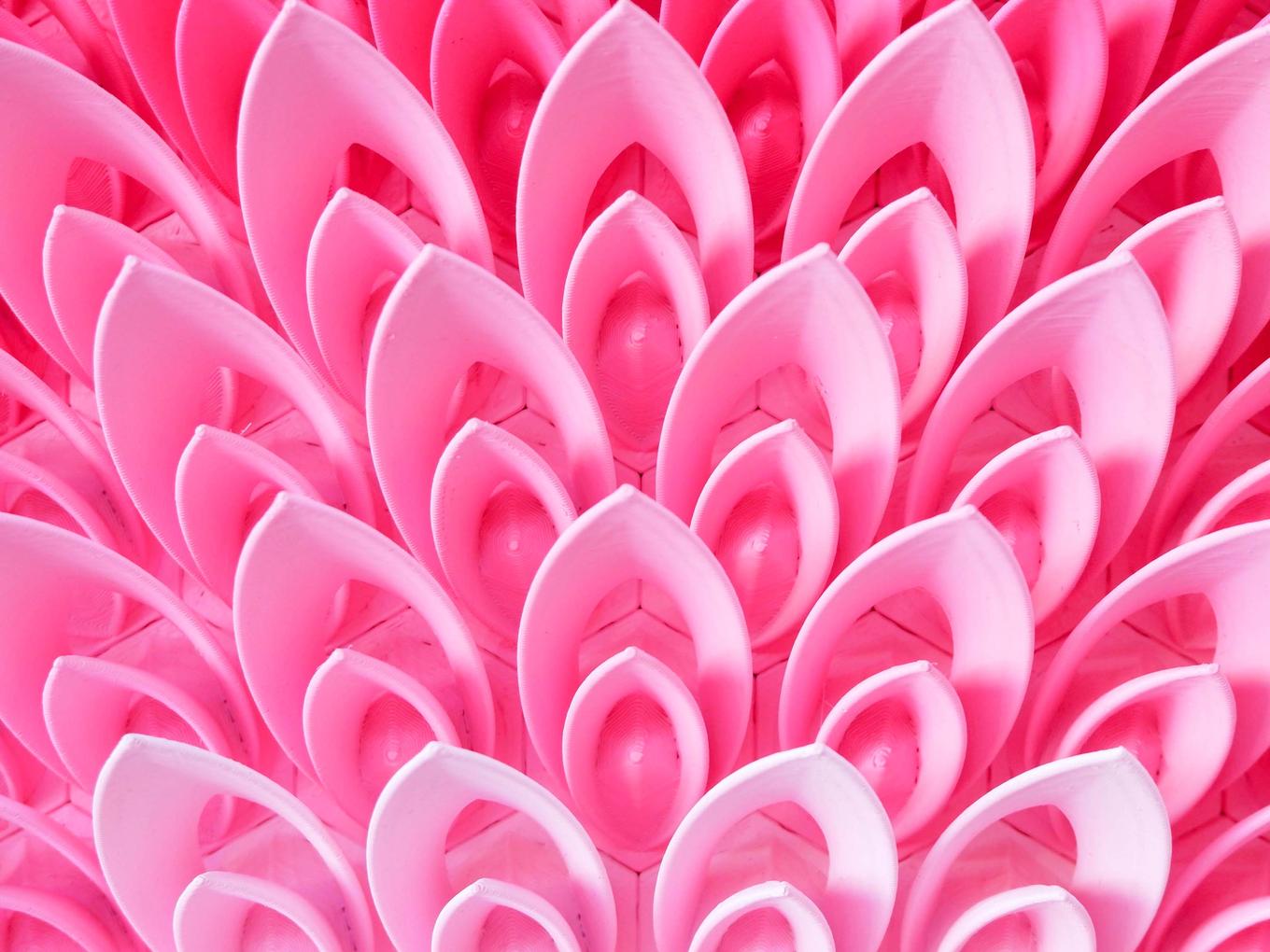 Flourshing Lotus | Herschel Shapiro | Abstract Relief Sculpture