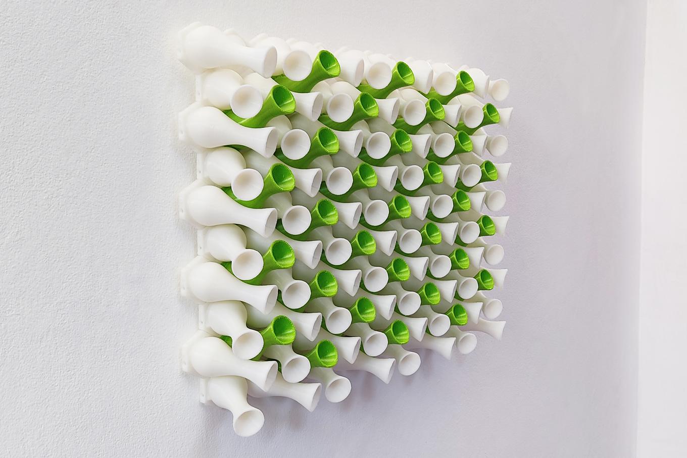 Ogre Ears | Herschel Shapiro | Modern Geometric 3D Wall Art 