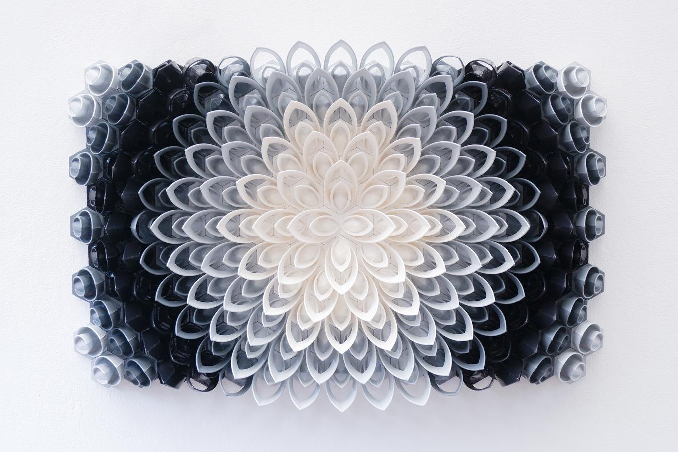 Black Lotus | Herschel Shapiro | Parametric Wall Sculpture