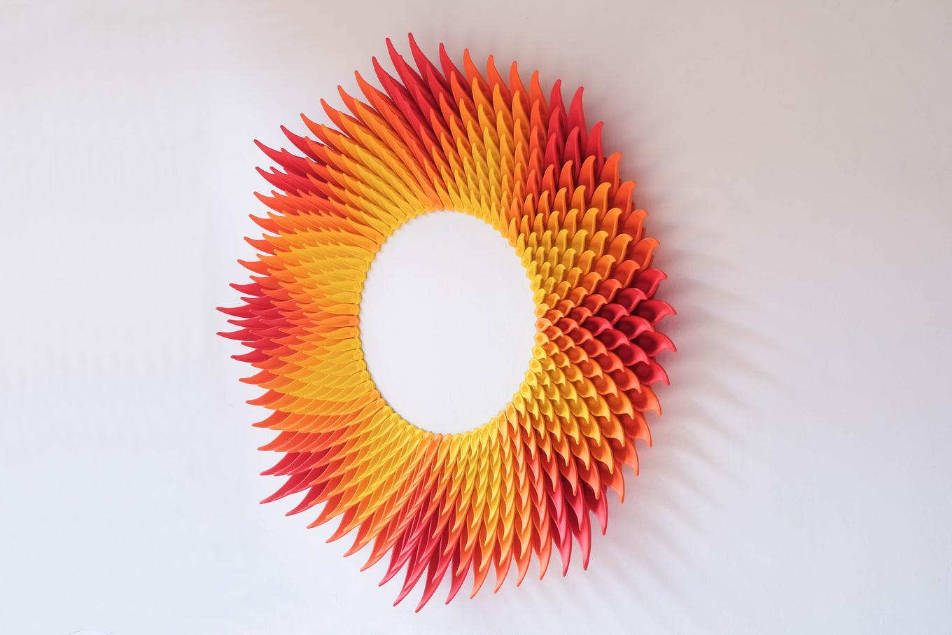 Ring of Fire | Herschel Shapiro | 3D-Printed Wall Sculpture