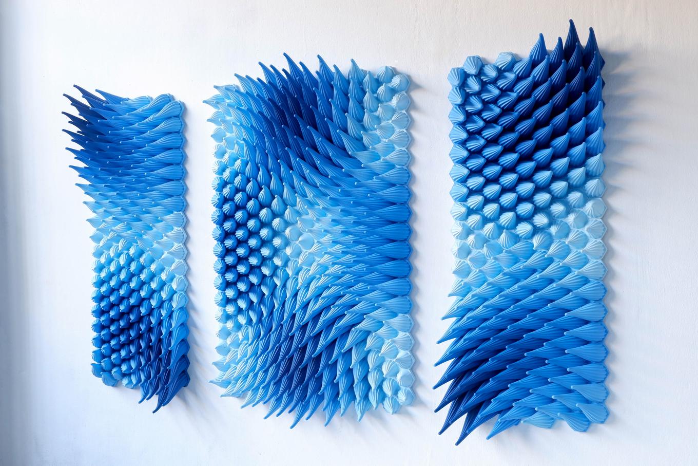 Stormy Panels | Herschel Shapiro | 3D-Printed Wall Sculpture