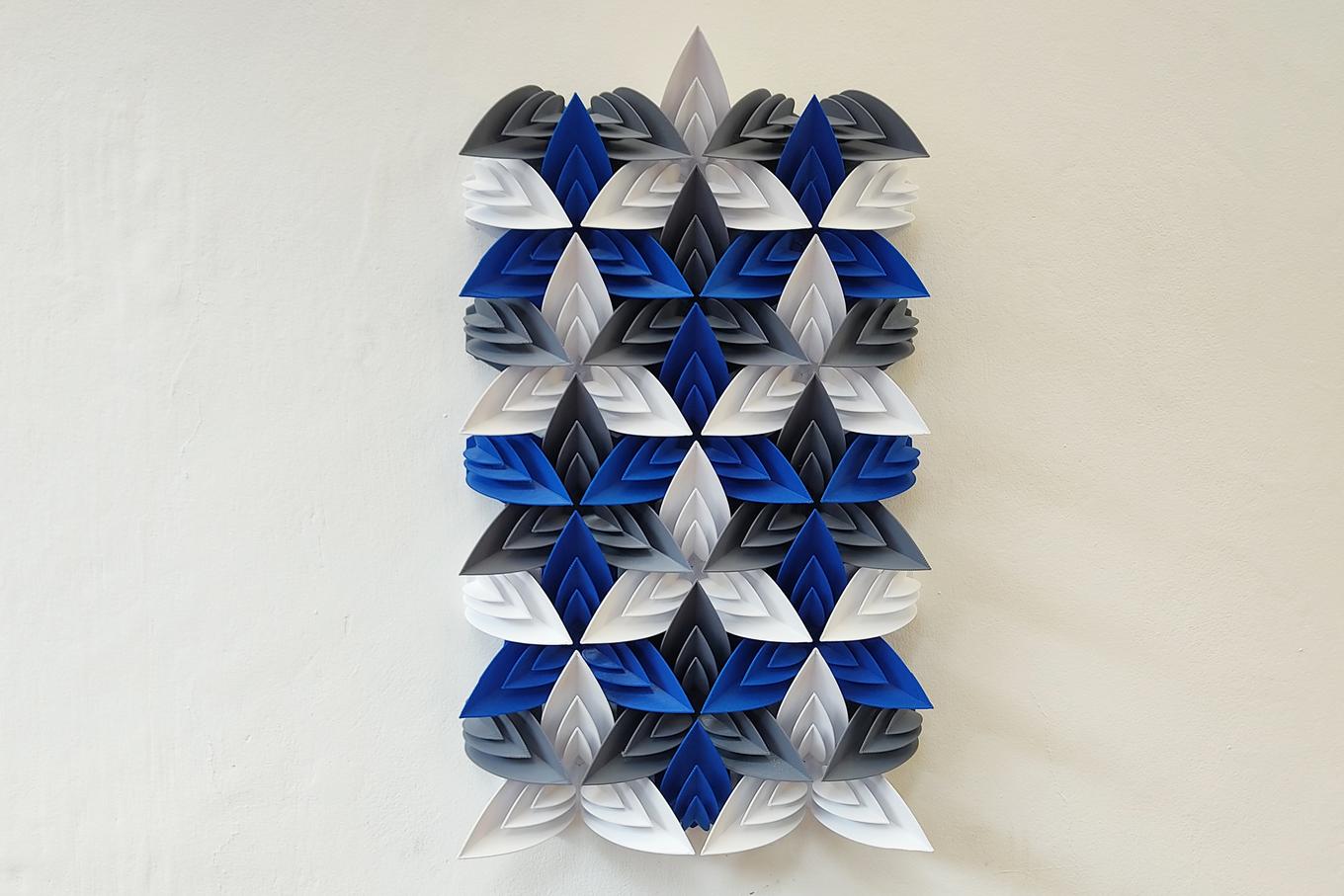 The Blues | Herschel Shapiro | Contemporary Abstract Wall Sculpture