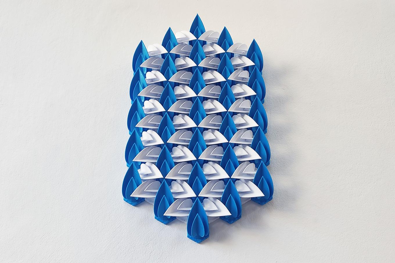 Snow Shards | Herschel Shapiro | Modern Parametric Wall Sculpture