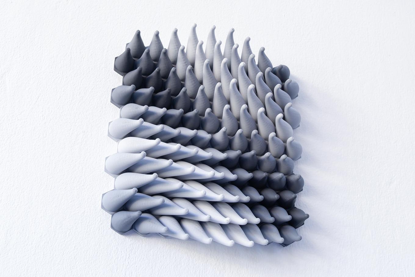 Sweepy Sprouts | Herschel Shapiro | Parametric Wall Sculpture