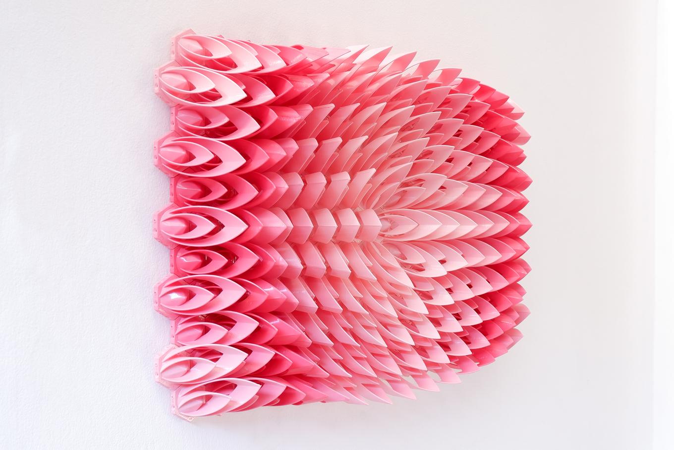 Pink Lotus | Herschel Shapiro | Abstract 3D Wall Art