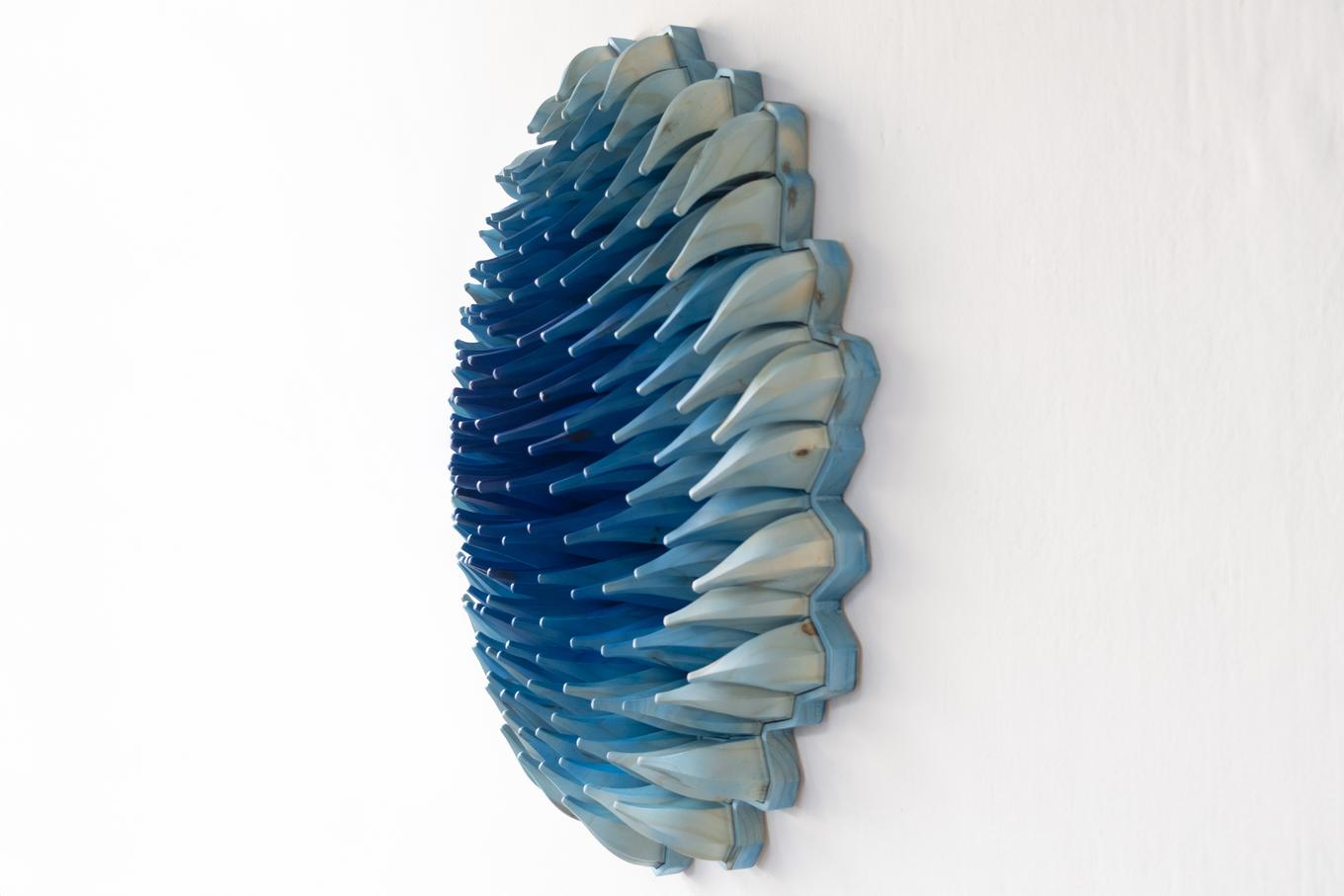 Ocean's Pull II| Herschel Shapiro | Sacred Geometry Wall Art Flower Mandala