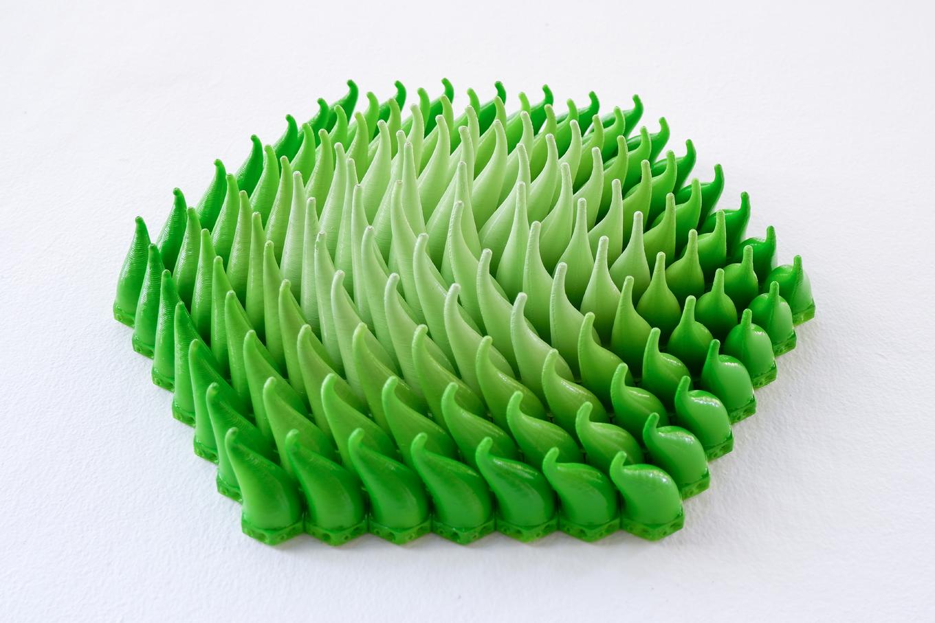 Fresh Sprouts | Herschel Shapiro | Abstract Dimensional Wall Sculpture