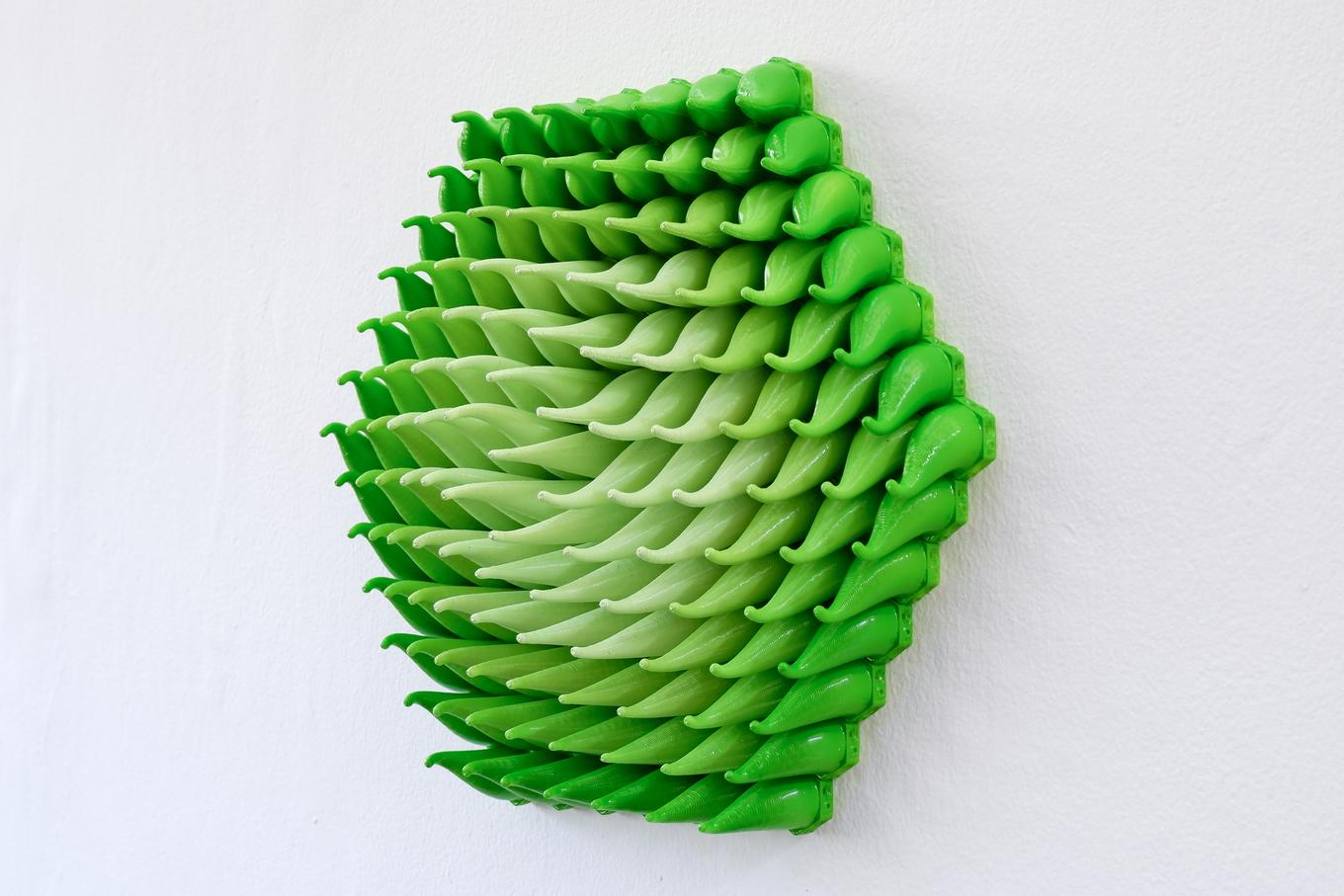 Fresh Sprouts | Herschel Shapiro | Green Mosaic Wall Decor