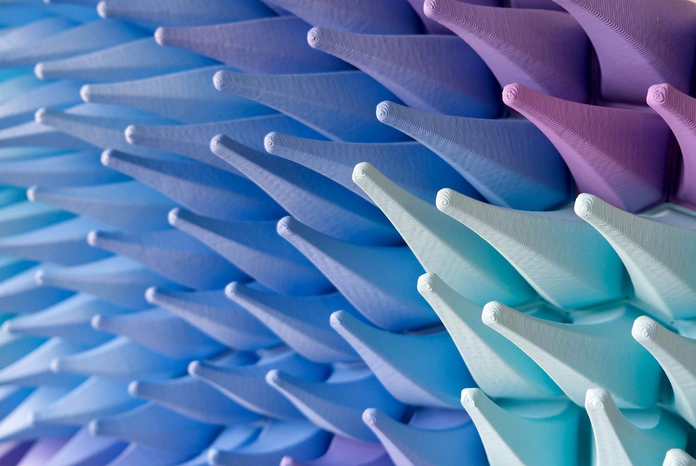 Whirlpool | Herschel Shapiro | 3D-Printed Wall Sculpture