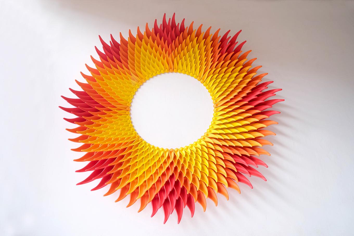 Ring of Fire | Herschel Shapiro | 3D-Printed Wall Sculpture