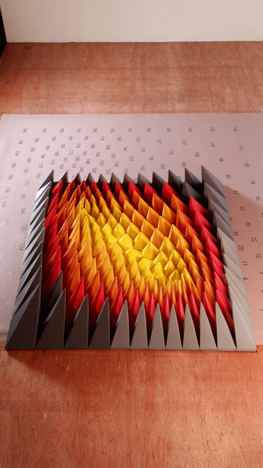 Volcano | Herschel Shapiro | Parametric Wall Sculpture
