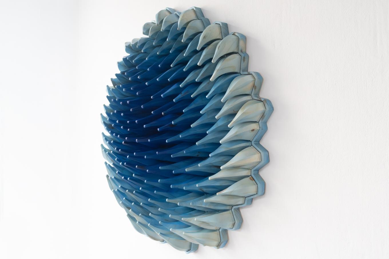 Ocean's Pull II| Herschel Shapiro | Sacred Geometry Wall Art Flower Mandala