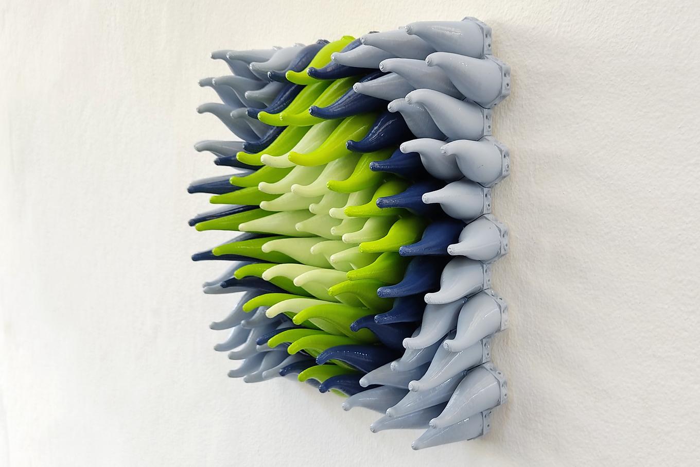 Coral Sprouts | Herschel Shapiro | 3D Printed Wall Sculpture