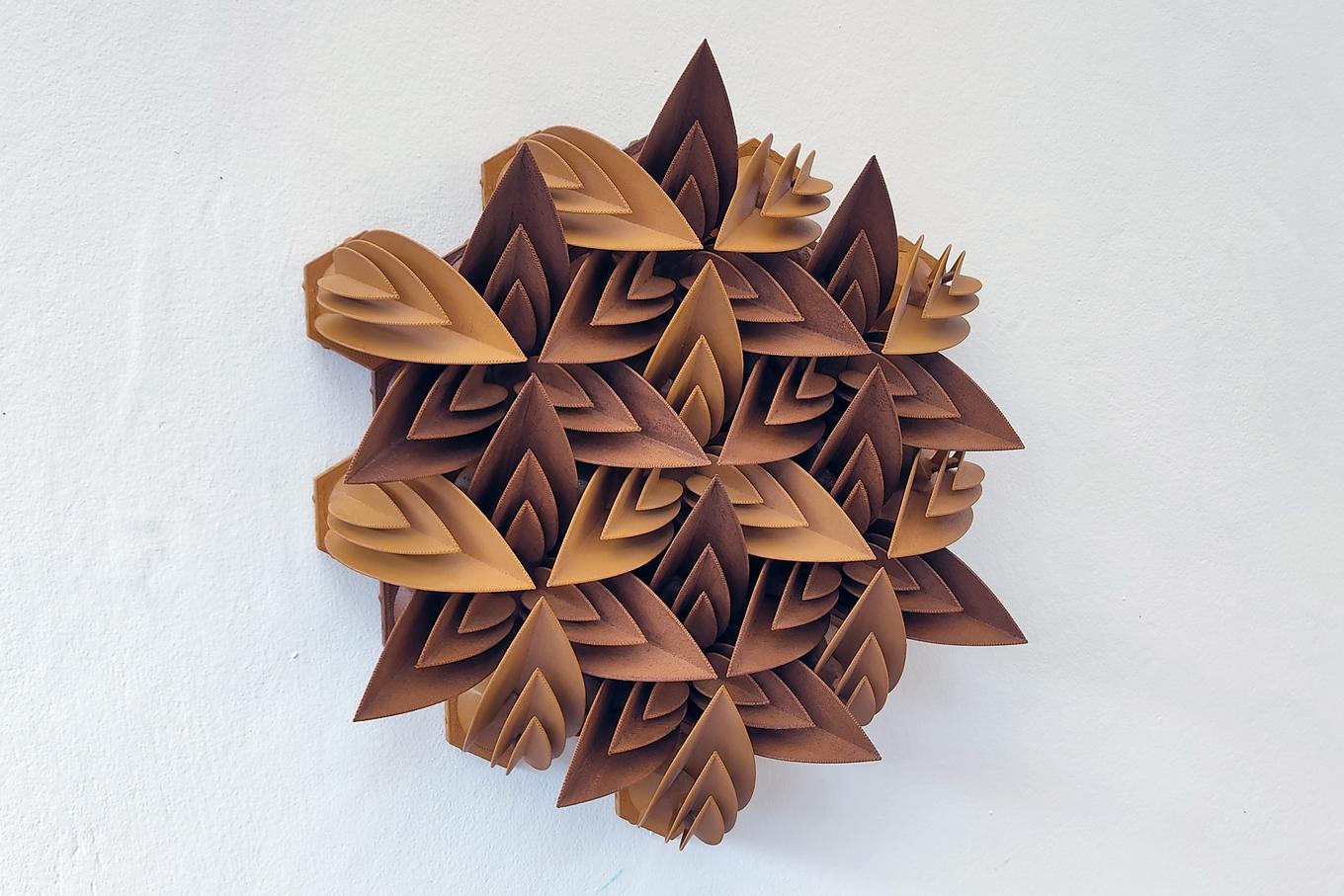Deep Petals | Herschel Shapiro | Sacred Geometry Modern Flower