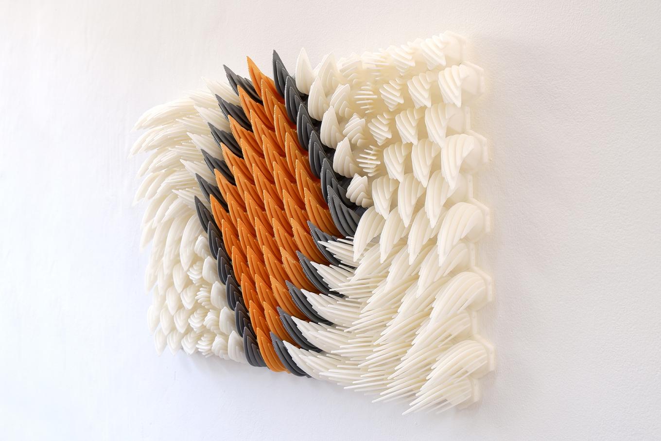 Turbulence | Herschel Shapiro | Parametric Wall Sculpture